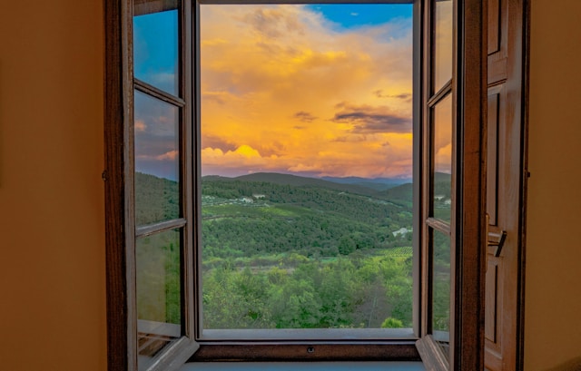 Chianti wine cellar and barrels